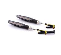 UHO65ER Motorcycle Turn Signal Blinker Light 2Pcs/4Pcs Motorcycle Turn Signal Lights Universal Indicators LED Motorbike Turning Daytime Running