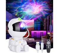 UHOMFUN Astronaut Galaxy Projector,Starry Night Light Projector for Bedroom, Astronaut Star Projector with Nebula & Remote,360° Adjustable Space Projector Gifts for Kids, Adults, Room Decor Aesthetic