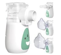 UHOUSEST Nebuliser Machine for Adults & Kids, Portable Nebuliser with Charging Function, Handheld Steam Inhaler for Home and Travel Use