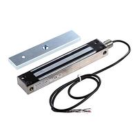 UHPPOTE 600-lb Holding Force Single Door Electromagnetic Gate Lock Waterproof for Outdoor - Face Mounting