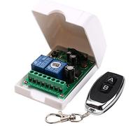 UHPPOTE AC/DC12-48V 2-CH 433Mhz RF Remote Control Relay Switch Transceiver 2-Buttons