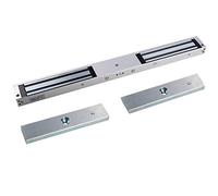 UHPPOTE Electromagnetic Lock 600lb Holding Force Fail Safe with LED Sensor for Double Door