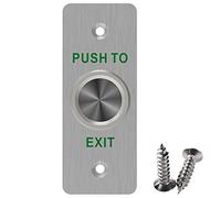 UHPPOTE Momentary Push to Exit Button Outdoor Waterproof Rated IP68 for Door Access Control