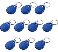 UHPPOTE Proximity 125KHz RFID Keyfob for Door Access Control (Read Only, Color Blue, Pack of 10)