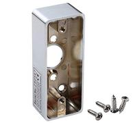 UHPPOTE Zinc Alloy Surface Mount Back Box Single Gang for Push to Exit Button