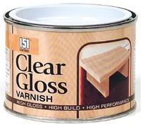 UHR 151 Clear Gloss Varnish Paint, Superior Scratch & Moisture Resistance, High Gloss Finish, Durable and Long Lasting, Quick Drying, Non-Cracking, Indoor & Outdoor Use, 180ml