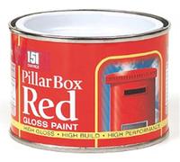 UHR 151 Coatings Pillar Box Red Gloss Paint, Fast Drying, Vibrant, Eye-Catching Finish, Versatile Indoor & Outdoor Use, Perfectly On Metal, Wood, DIY Project, 180ml