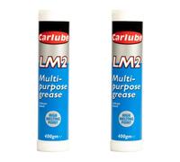 UHR Carlube LM2 Multi-Purpose Grease, Long-Lasting Formula (400g, 2 Pcs)
