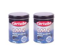 UHR Carlube LM2 Multi-Purpose Grease, Long-Lasting Formula (500g, 2 Pcs)