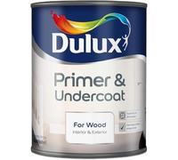 UHR Dulux Primer & Undercoat for Wood, Interior & Exterior Primer Paint, Quick Drying,2-in-1 Sealer & Base Coat, Durable, Reliable, and Easy-to-Apply (White), 250ml