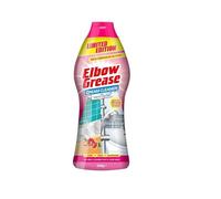 UHR Elbow Grease Cream Cleaner, Powerful Cleaning Cream with Micro Crystals, Removes Grease, Grime & Stains, Non-Scratch Kitchen & Bathroom Surface Cleaner 500ml, (Pink Blush - 1 Pack)
