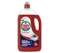 UHR Fairy Professional Platinum Washing Liquid, Baked-on Grease, Best Formula, Grease-Lifting Surfactants, Impeccable Clean & Shine, Residue Effective, Ideal for Commercial Kitchens