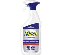 UHR Flash Professional Multi-Purpose Cleaner with Bleach, Powerful Disinfectant Spray for Kitchens & Bathrooms, Removes Stains, Kills 99.9% Bacteria & Viruses, Cleans, Deodorises & Whitens, 750ml