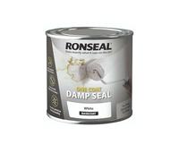 UHR One Coat Damp Seal White Basecoat, Permanent Damp Stain Blocker, Reliable Interior Wall & Ceiling Protection, Easy Application, and Professional Finish for Long-Lasting Results,750ml