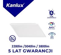 UHRA 95 LED Panel 60NW 3800lm 4000K IP20 III lingo 39170