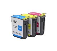 UHRSERNJ 1/2/3/4set Compatible With 10 82 Ink Cartridge For Use With Printer Supplies For Designjet 500 500ps 800 800ps Plotters For 10 82 500 800 Printer(82Color 3pcs)