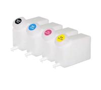 UHRSERNJ 220ml Cartridge Cyber Micolor Skycolor Phantom Compatible Eco Solvent Printer For Domestic Photo Machines 4 Tanks And 4 Cartridges(4pcs Ink Bottle)