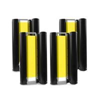 UHRSERNJ 4PK Color Cartridge Ink For 6 Inch Cassette Compatible With Printer Models Selphy CP1300 CP1200 CP910 CP900 For Part Number KP-108IN