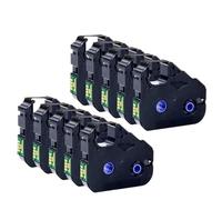 UHRSERNJ 5pcs~40pcs LB-200BK MK-RS100B PT-200BK Compatible With Printer Supplies For Printer Mk2600 Mk2500 Mk2100 Mk2000 Mk1500 Mk1100 Mark 1 Pro M-11C PT200 LB-200BK MK-RS100B PT-200BK(10pcs)