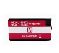 UHRSERNJ Compatible Ink Cartridge 955 954 953 952 953XL For Printer Officejet 8702 8715 8716 8717 8725 8727 8740 7740 7720 P2724dw(Magenta)