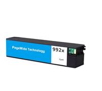 UHRSERNJ Compatible Ink Cartridge For PageWide Pro 750dw 777z MFP 772dn 774dn Dns 779dn Dns 755dn 77740 77960 Printers 992 992X(1pcs-Cyan)