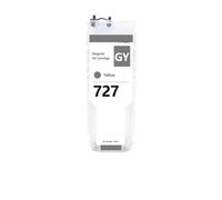 UHRSERNJ Compatible With Printer Supplies 727 300ML Refillable Ink Cartridge With Permanent Chip For 727 XL DesignJet T920 T930 T1500 T1530 T2500 T2530(Gray)