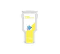 UHRSERNJ HW.For 730 Compatible Ink Cartridge 300ML Compatible With Printer Supplies Designjet T1600 T2600 T1700 Printer For Part Number 8K1927225B(Yellow)