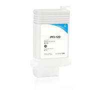 UHRSERNJ PFI-120 Refillable Ink Cartridge With Permanent Chips 130ML 5Color Compatible With Printer Models TM-200 TM200 TM-205 TM-300 TM-305 TM300(Black)