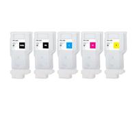 UHRSERNJ PFI-320 Refillable Ink Cartridge 300ML 5 Colors Compatible With Printer Supplies TM-200 TM200 TM-205 TM-300 TM-305 TM300