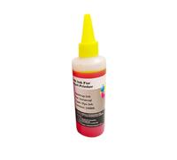 UHRSERNJ Universal Dye Ink Refill Kit 100ML Per Bottle Compatible With 301 304 305 Ink Cartridges Printer Consumables(Yellow)