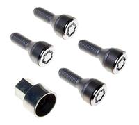 UHS Locking Wheel Bolt Set M12x1.5 26.4mm 60 Degree 17mm Hex Lug McGard 27207SL