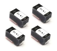 UHSTJW 4pcs 920XL Ink Cartridge With Chip Compatible With 920 920XL Officejet 6000 6500 6500A 7000 7500 7500A Printer 4Color(4PCS-BLACK)