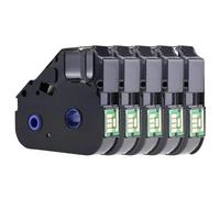 UHSTJW 5 Pieces Ink Typewriter Ribbon MK-RS100B Compatible With - ID Printer Mk1000 Mk1100 Mk2000 Mk1500 Mk2100 Mk2600 MK2500 M-1PRO