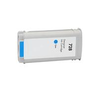 UHSTJW Ink Cartridge Compatible With 728 728 For DesignJet T730 T830 Inkjet Printer(HP728C 130ml)