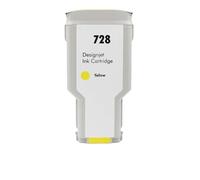 UHSTJW Ink Cartridge Compatible With 728 728 For DesignJet T730 T830 Inkjet Printer(HP728Y 300ml)