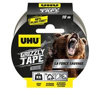 UHU 35720 Adhesive Tape, Grey, 10mx50mm