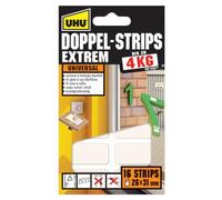 UHU 45450 Set of 16 Double-Sided Adhesive Strips Extremely Strong