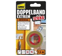 UHU 46820 Double-Sided Adhesive Tape Extra-Strong 1.5 m