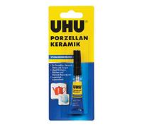 UHU 47695 Special Superglue, Porcelain, Pottery, Tube of 3 Grams
