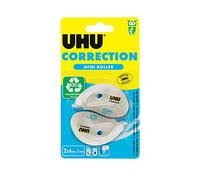 UHU 50710 2 Correction Tape Rollers 5 mm 6 metres