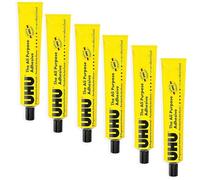 UHU All Purpose Adhesive Glue - 60 ml - Pack of 6 Tubes