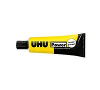 UHU All Purpose Adhesive Power transparent, power adhesive with exceptional bonding strength, tubee 33ml folding box