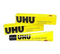UHU All-Purpose Glue 20 ml - Extra Strong Clear Adhesive - Pack of 2 Tubes