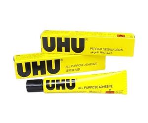 UHU All Purpose Glue 20ml Box Extra Strong Clear Adhesive [Pack of 2 Tubes]