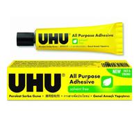 2 X UHU All Purpose Glue Strong Solvent-free Washable 32ml