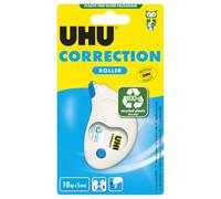 UHU Correction Tape Compact for Fast, Clean and Line Accurate Correction, 10 m x 5 mm