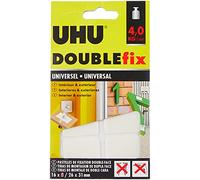 Uhu Doublefix Ultra Strong Universal Glue Dots, Resistance up to 4 kg - 16 Tablets