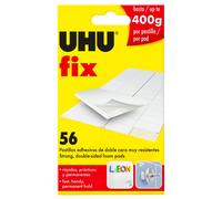 Uhu Fix White 56 Sticky Pads 43496