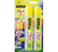 UHU Glue Pen Paper & Card Glue 2x50ml