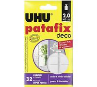 UHU Patafix Homedeco 47910 Adhesive Pads Removable White